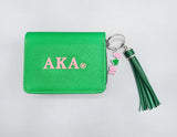 Fashion Greek Letter Wallet #GFB1505 - Multiple Colors (PC)