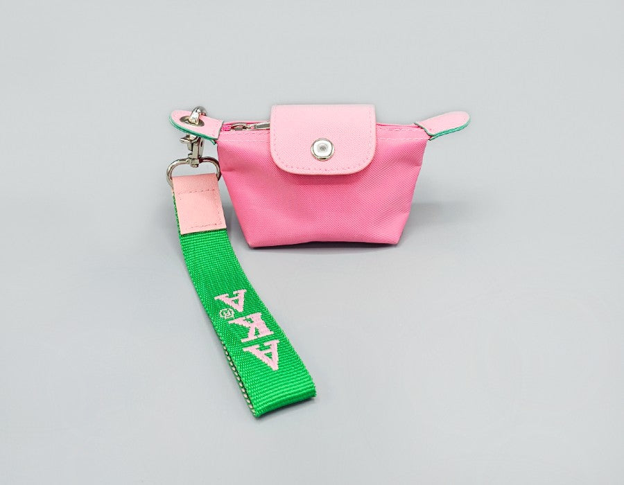 Fashion Mini Bag W/Sorority Keychain #GFB1506 - Multiple Colors (PC)