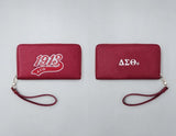 Fashion Sorority Wristlet Wallet #GFB1525 - Multiple Colors (PC)