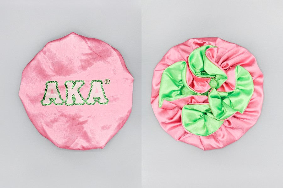 Fashion Satin Pink Sleep Bonnet #GH1504 (PC)