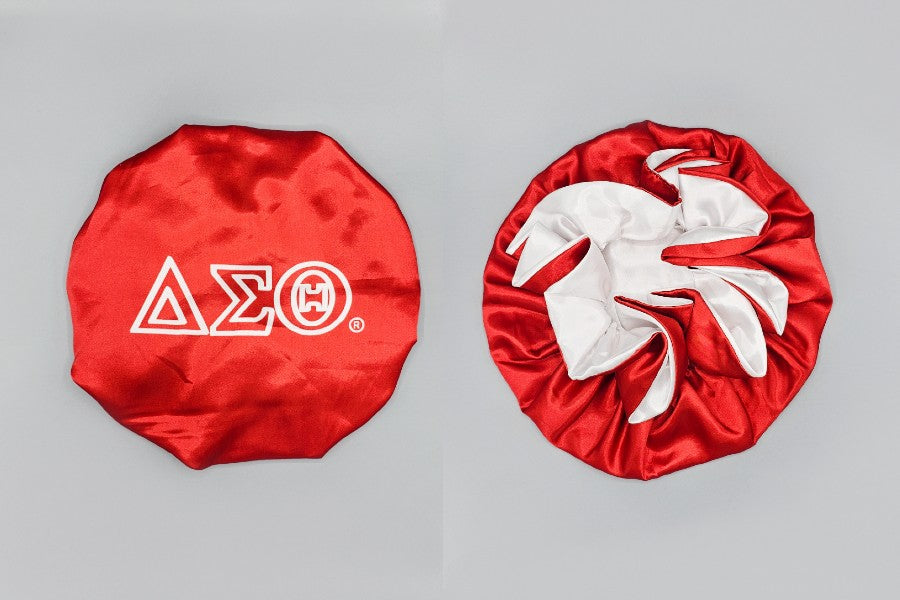 Fashion Satin Red Sleep Bonnet #GH1505 (PC)