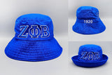 Fashion Sorority Bucket Hat #GH1518 - Multiple Colors (PC)