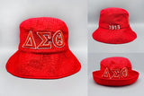 Fashion Sorority Bucket Hat #GH1518 - Multiple Colors (PC)