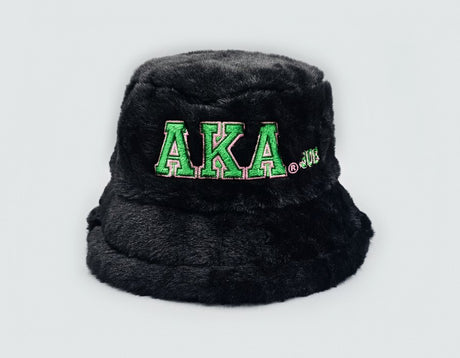 Fashion Sorority Fur Bucket Hat #GH1601 - Multiple Colors (PC)