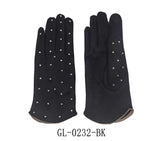 Fashion Winter Rhinestone Gloves #GL-0232 - Multiple Colors (PC)