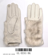 Fashion Fur Winter Gloves #GL-0241 - Multiple Colors (PC)