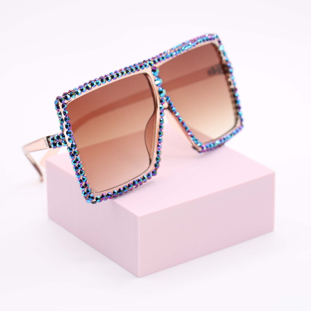 Premium Rhinestone Sunglasses #GLY - Multiple Colors (PC)