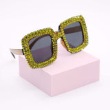 Premium Rhinestone Sunglasses #GLY - Multiple Colors (PC)