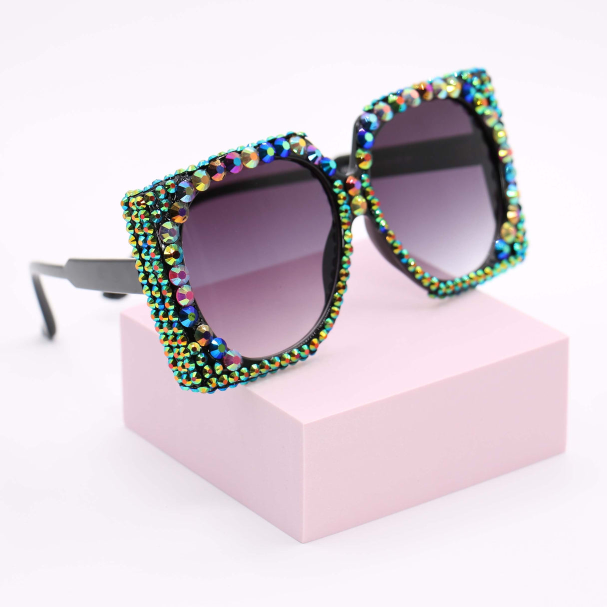 Premium Rhinestone Sunglasses #GLY - Multiple Colors (PC)