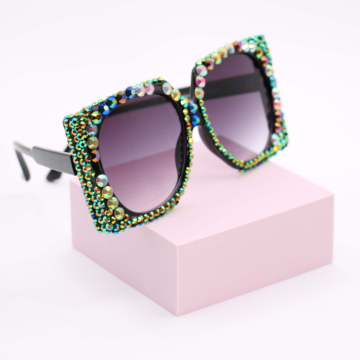 Premium Rhinestone Sunglasses #GLY - Multiple Colors (PC)
