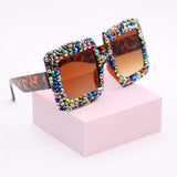 Premium Rhinestone Sunglasses #GLY - Multiple Colors (PC)