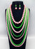 Fashion Pearl Necklace Set #GNE3241PK - PINK (PC)