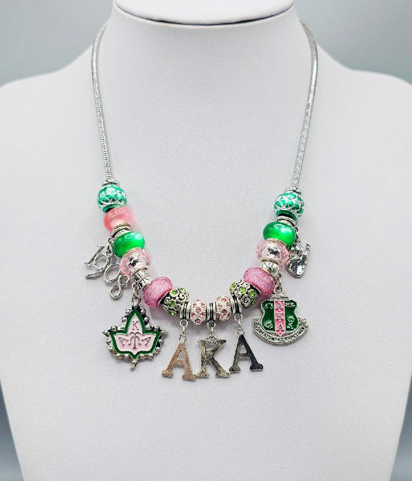 Fashion Charm Dangle Necklace #GNE3280 - Multiple Colors (PC)