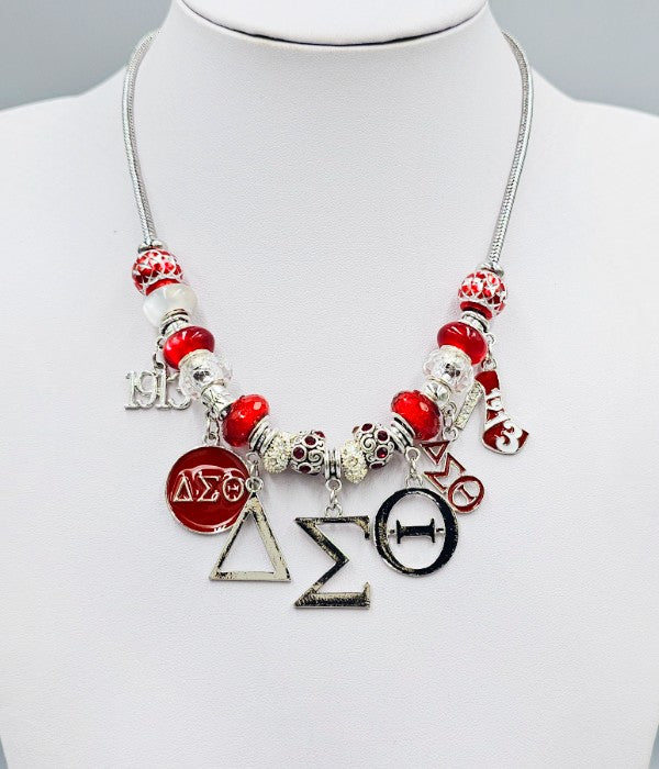Fashion Charm Dangle Necklace #GNE3280 - Multiple Colors (PC)