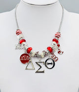 Fashion Charm Dangle Necklace #GNE3280 - Multiple Colors (PC)