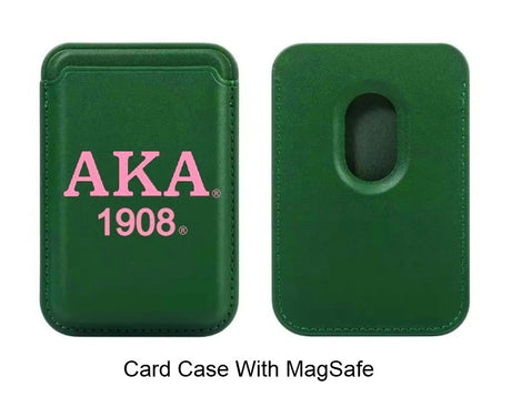 Fashion Sorority Leather Card Case W/Magsafe #GP1015 - Multiple Colors (PC)