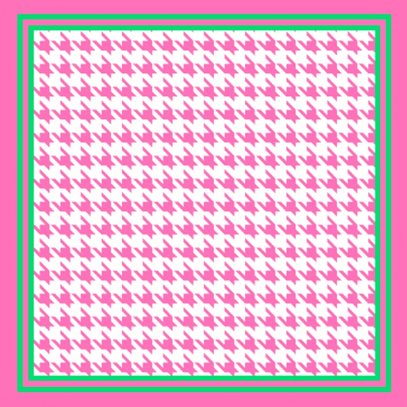 Fashion Houndstooth Print Scarf #GS1521 - Multiple Colors (PC)