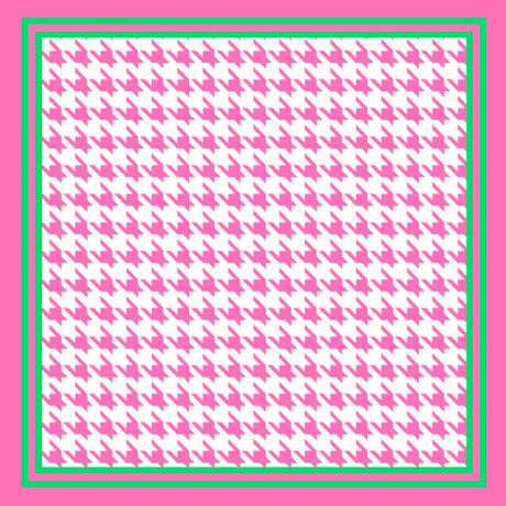Fashion Houndstooth Print Scarf #GS1521 - Multiple Colors (PC)