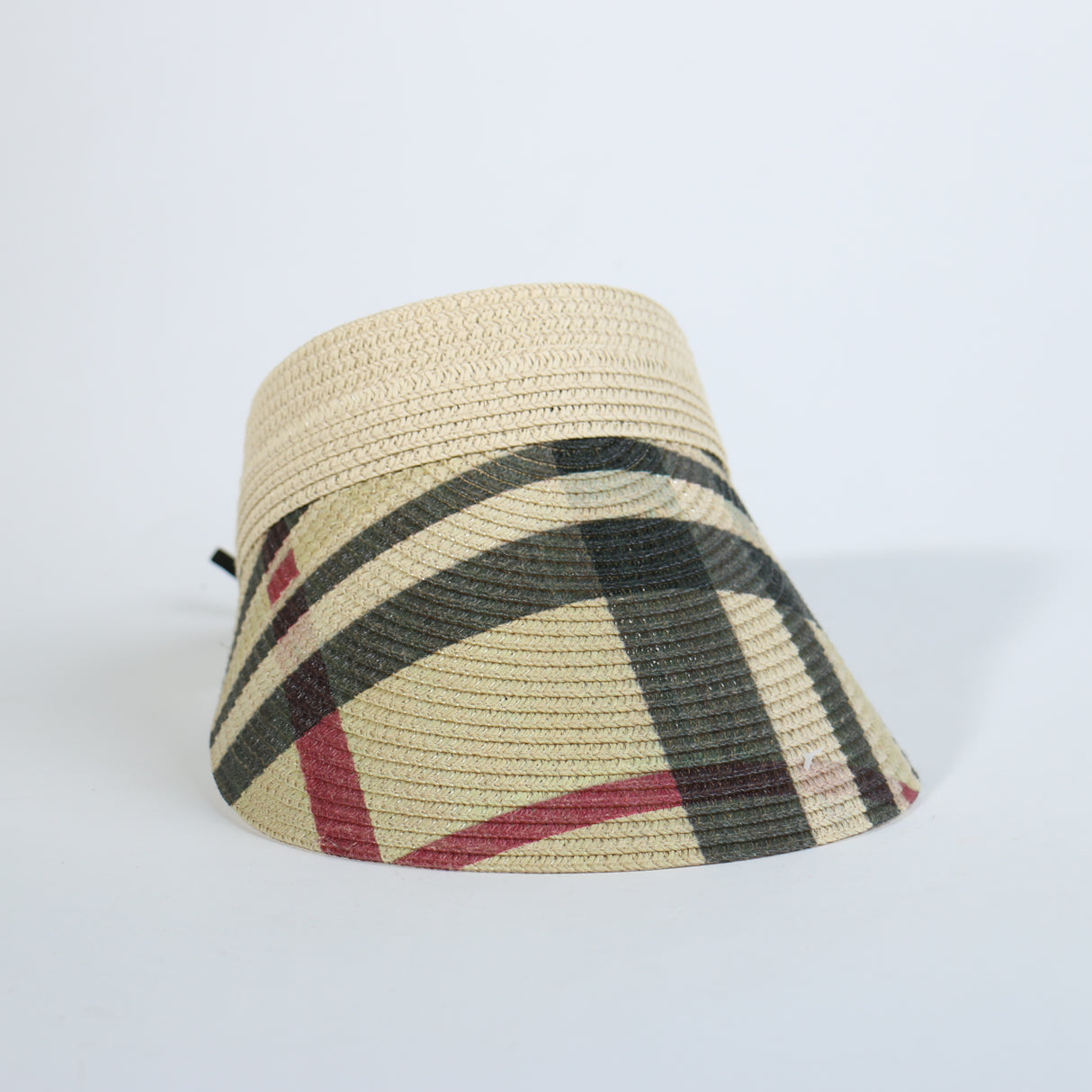 Fashion Visor Hat W/ Design #H3416 - Multiple Colors (PC)