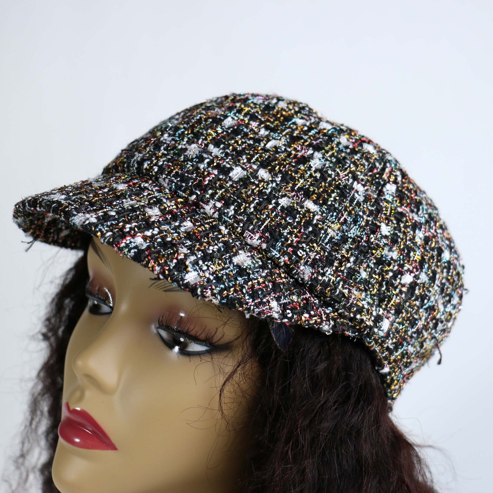 Fashion Denim Hat W/ Rhinestones (PC) - YoungsGA.com