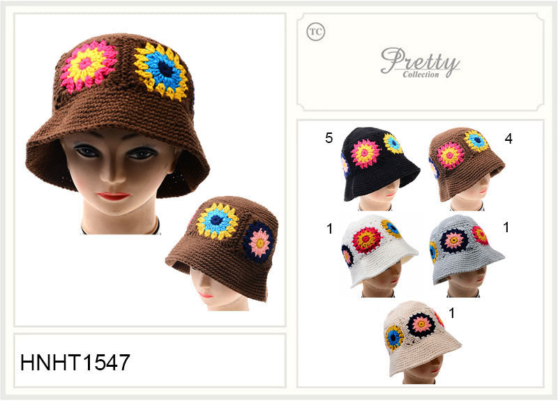 Fashion Crochet Knitted Hats #HNHT1547 (12PC)