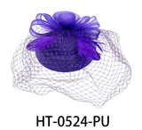 Fascinators #HT0524 - Multiple Colors (PC)