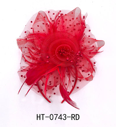 Fascinator #HT0743 - Multiple Colors (PC)