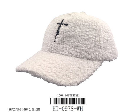 Fashion Sherpa "Faith" Cap #HT0978 - Multiple Colors (PC)