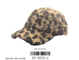 Fashion Leopard Print Fur Cap #HT0979 - Multiple Colors (PC)