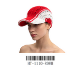 Fashion Two-Tone Crochet Baseball Cap #HT-1110 - Multiple Colors (PC)
