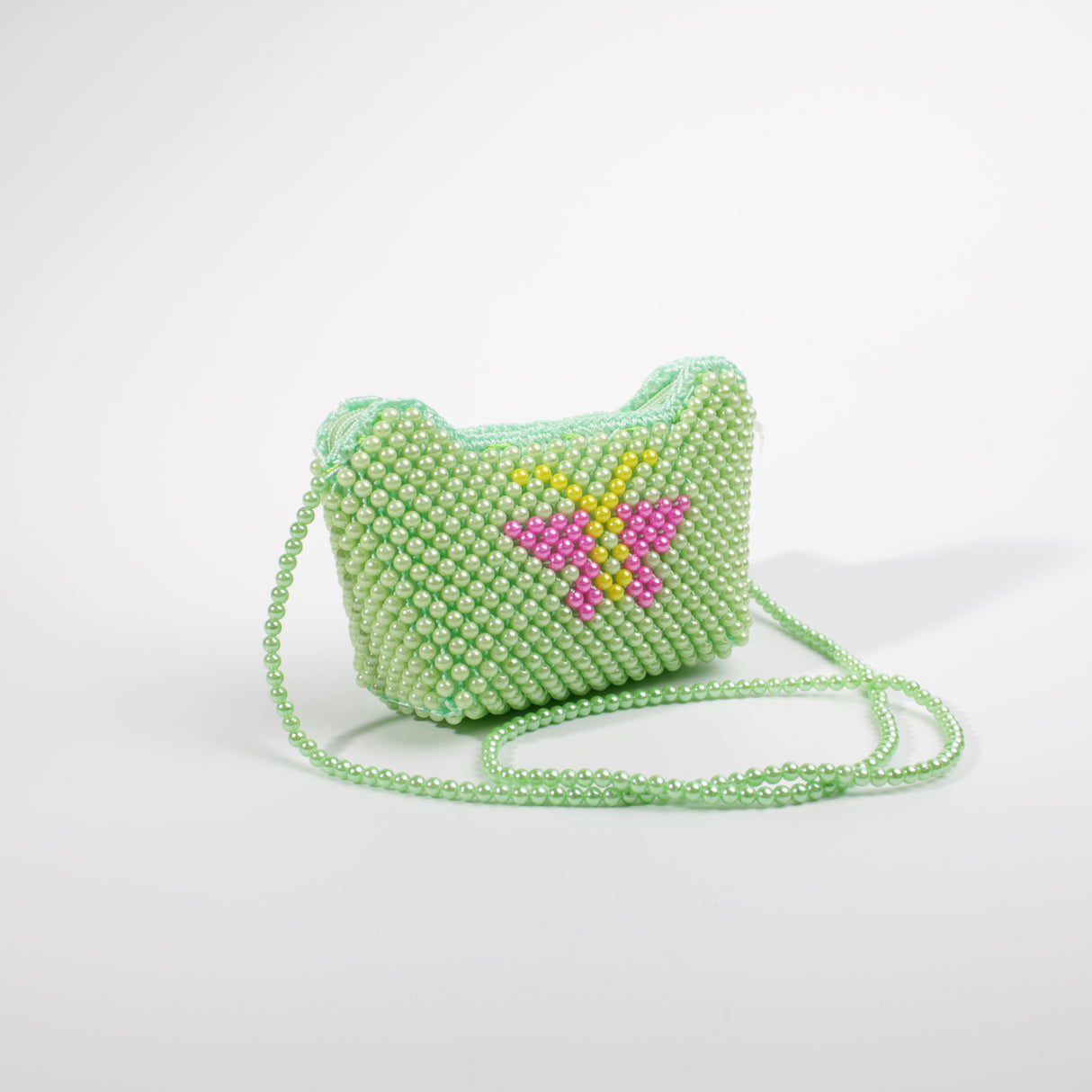 Fashion Kids Beaded Butterfly Bag #HUKIDS01-GR - Green (PC)