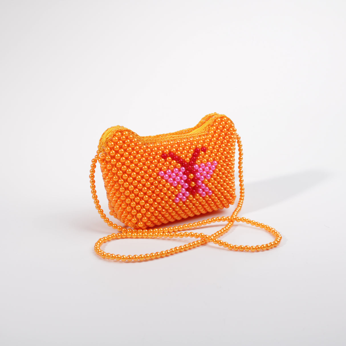 Fashion Kids Beaded Butterfly Bag #HUKIDS01-OR - Orange (PC)