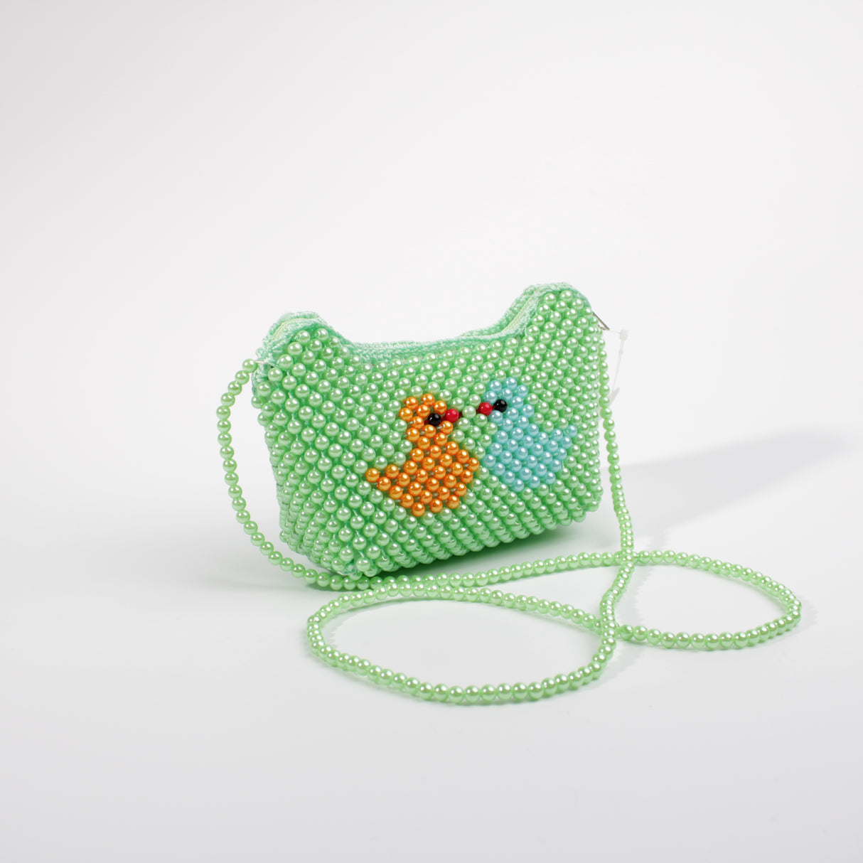 Fashion Kids Beaded Duck Bag #HUKIDS02-GR - Green (PC)