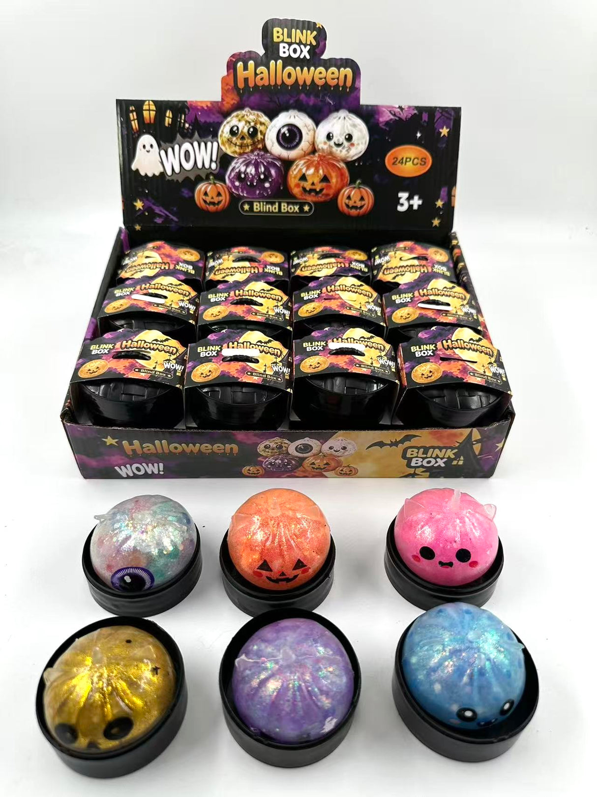 Halloween Mix Horn Mini Ball Dumpling #HWBB-01B (24PC)