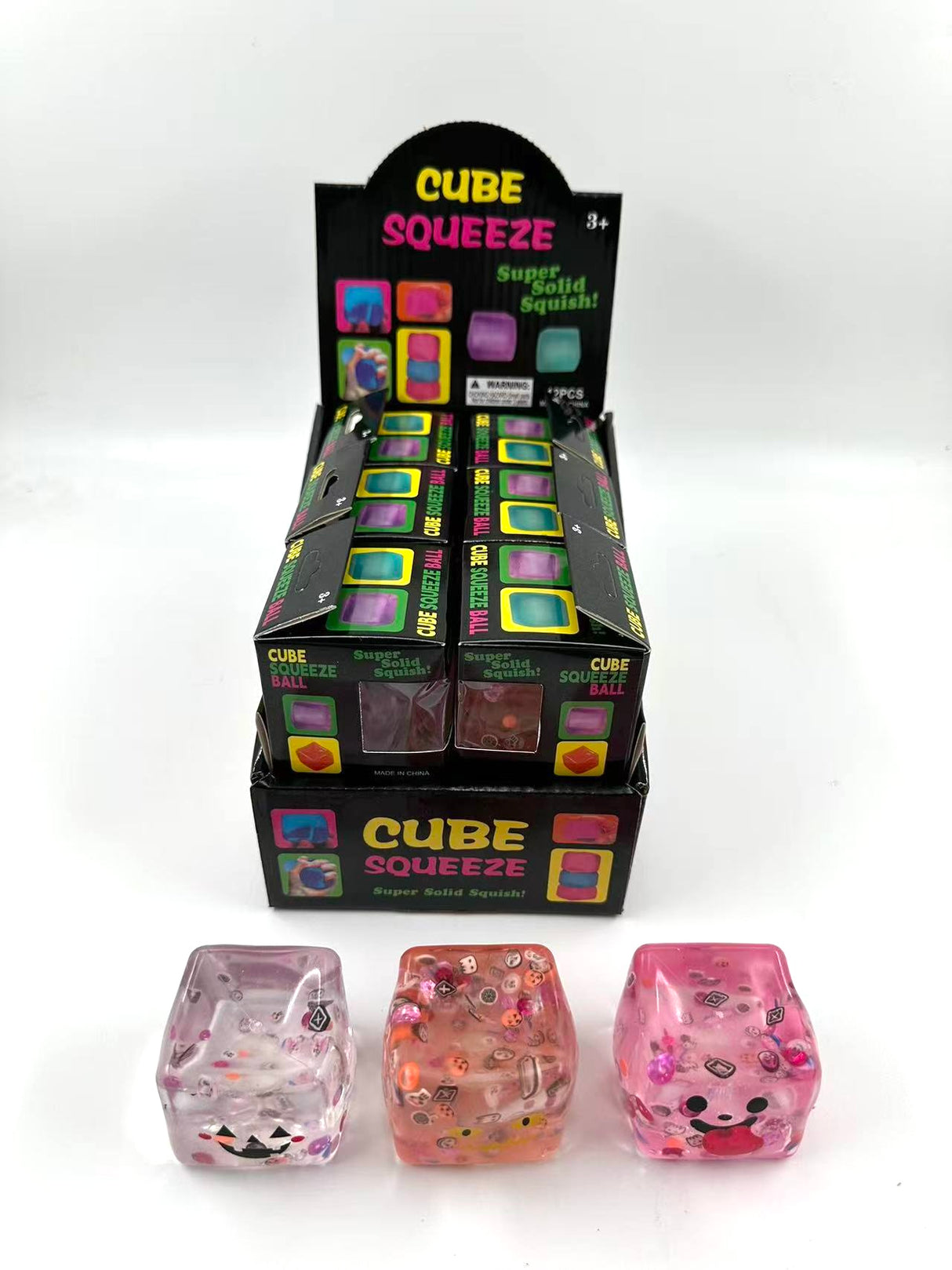 Halloween Confetti Sugar Cube Squish #HWCB-002 (12PC)