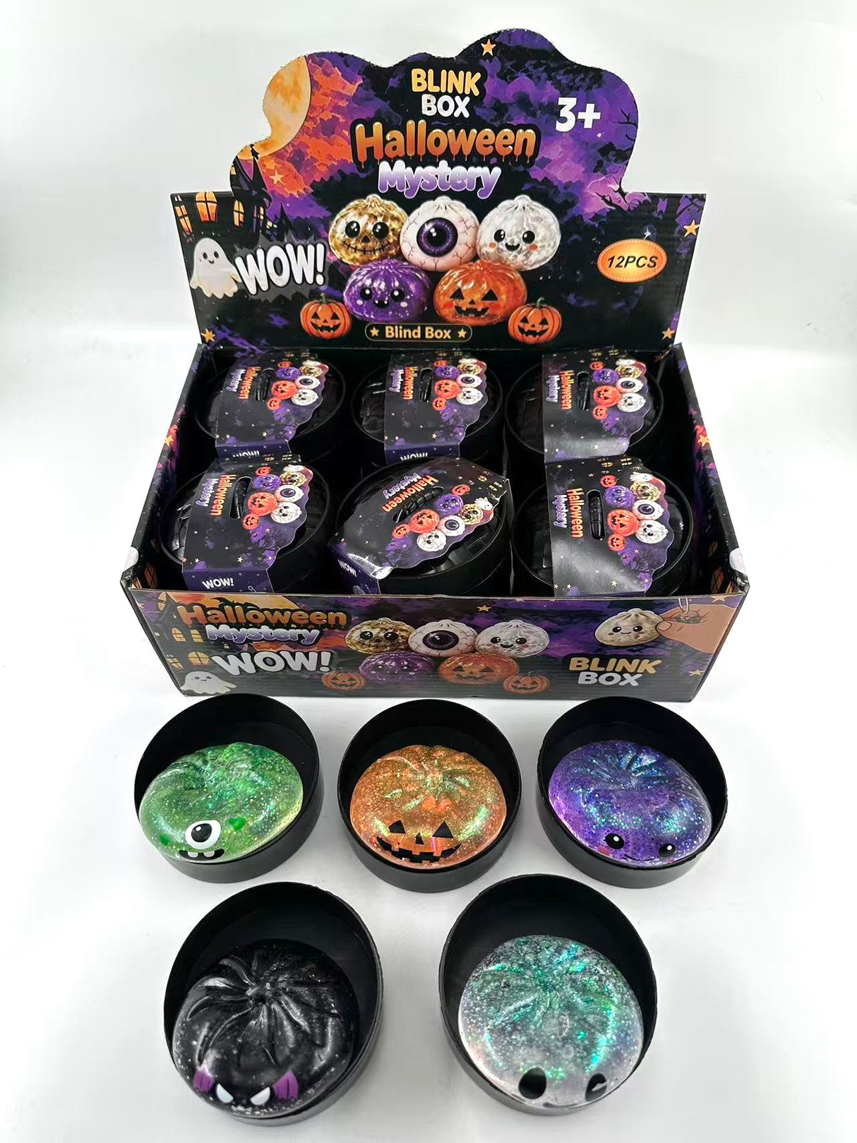 Halloween Mix Sugar Dumpling Squish #HWDP-HVY (12PC)