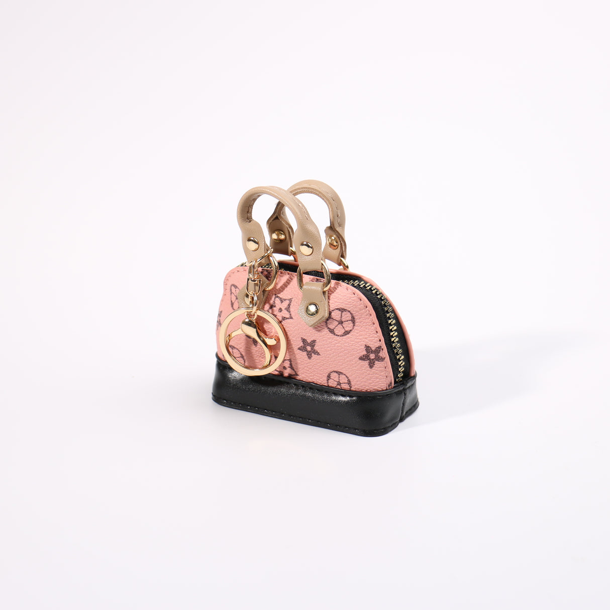 Fashion Small Keychain / Bag Charm #HXMIN03-APK - Pink (PC)