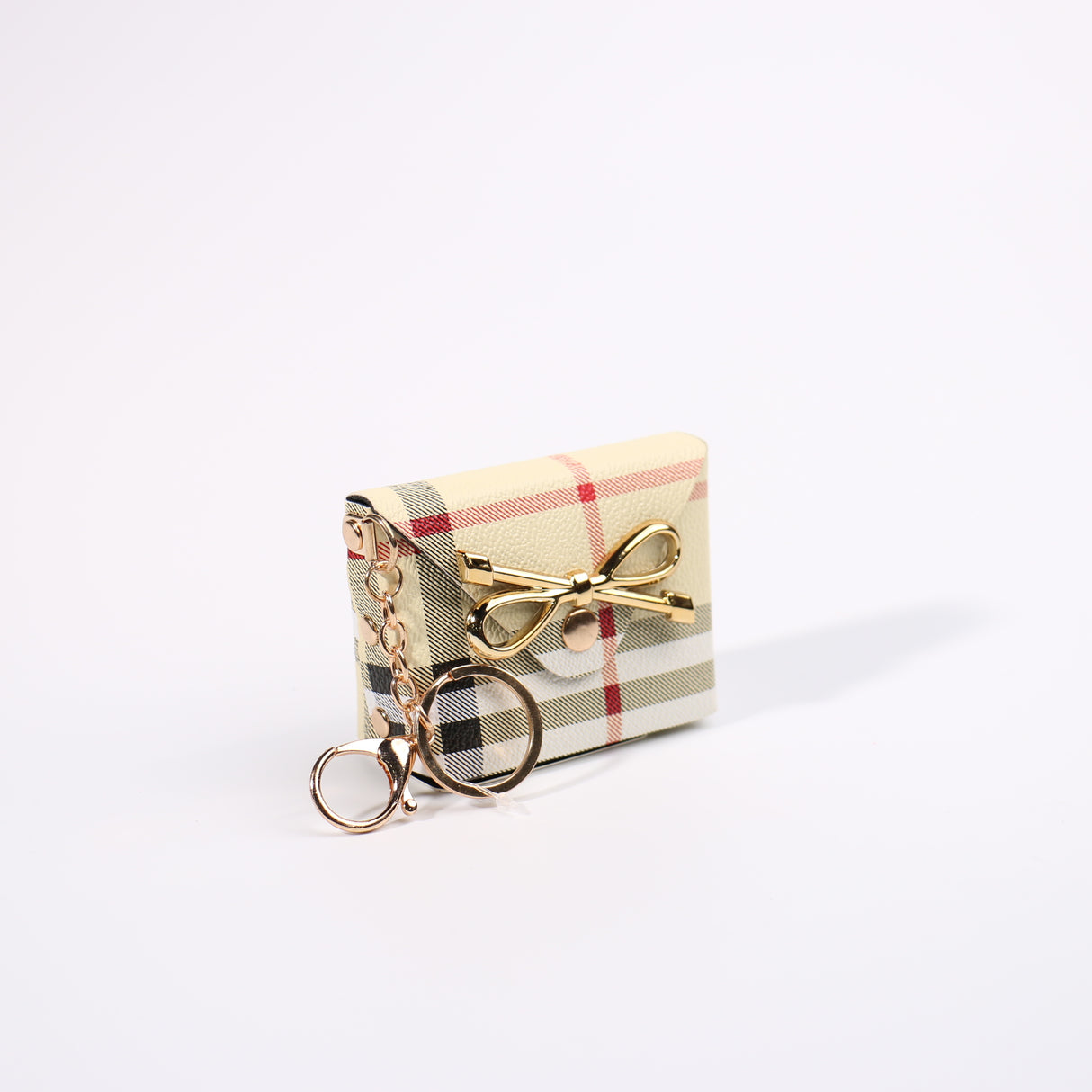 Fashion Small Keychain / Bag Charm #HXMIN05-LBR - Light Brown (PC)