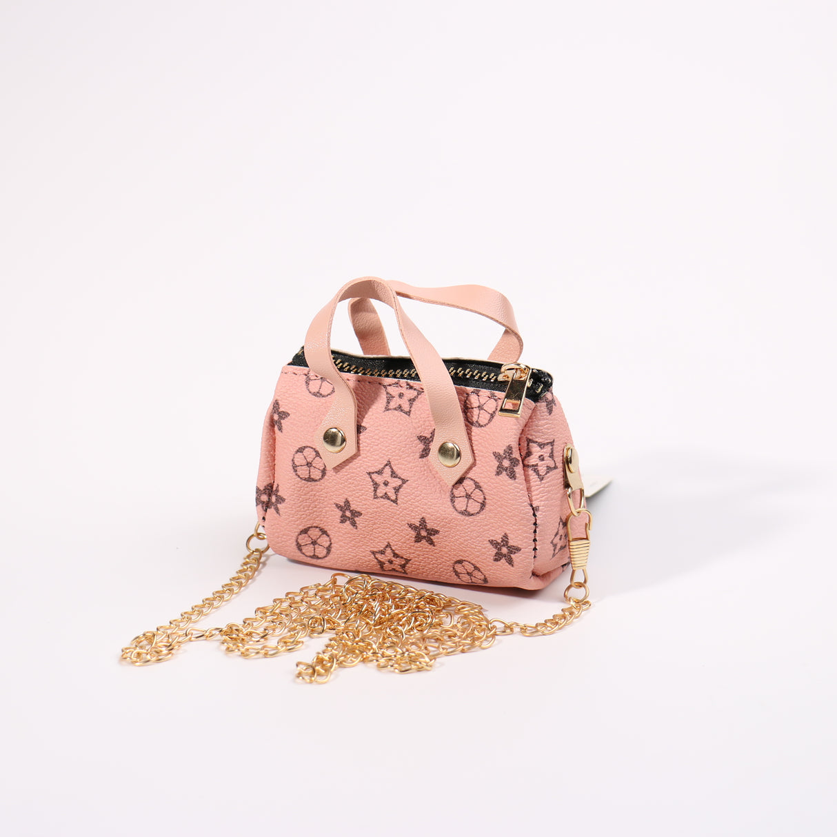 Fashion Small Keychain / Bag Charm #HXMIN06-APK - Pink (PC)