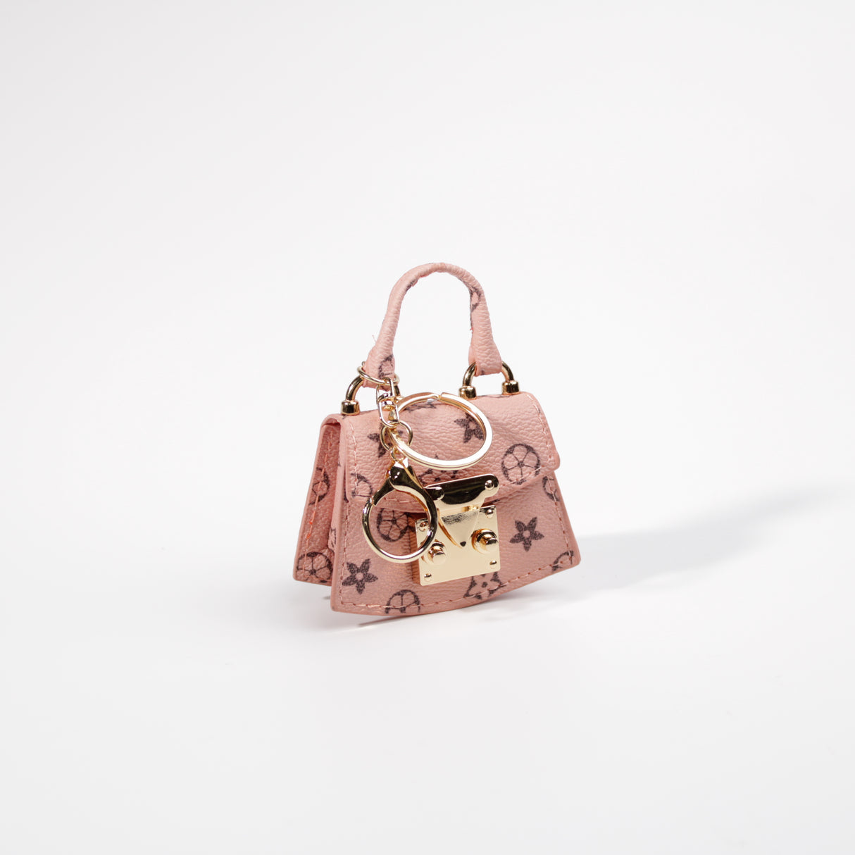 Fashion Small Keychain / Bag Charm #HXMIN07-APK - Pink (PC)