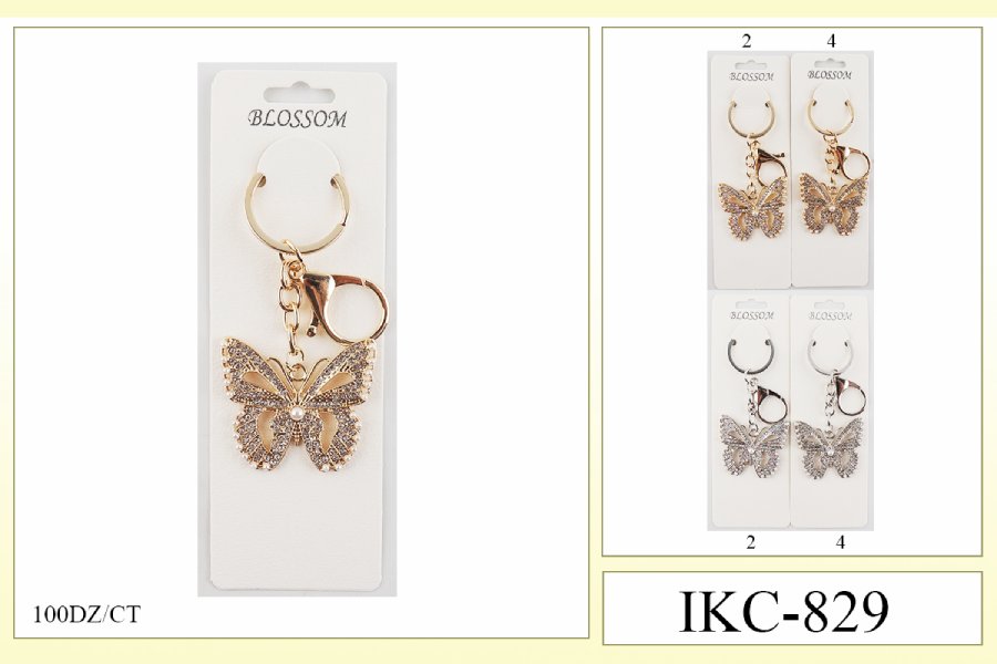 Design Keychains by the Dozen  #IKC-829 (12PC)