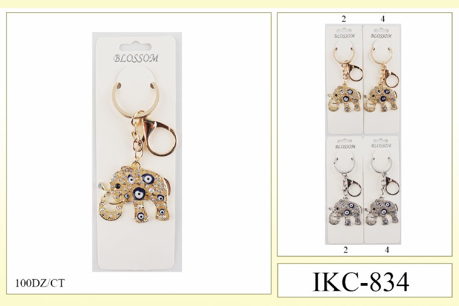 Design Keychains by the Dozen  #IKC-834 (12PC)