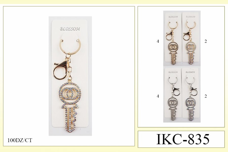Design Keychains by the Dozen  #IKC-835 (12PC)