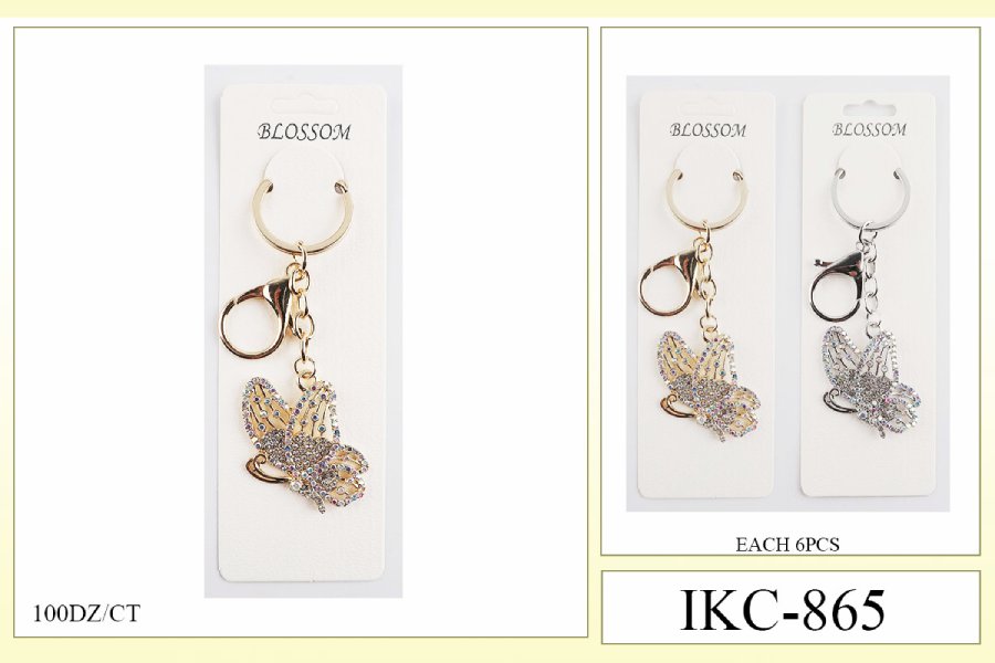 Design Keychains by the Dozen  #IKC-865 (12PC)