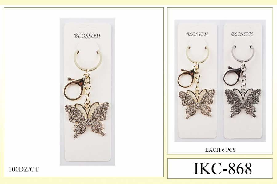 Design Keychains by the Dozen  #IKC-868 (12PC)