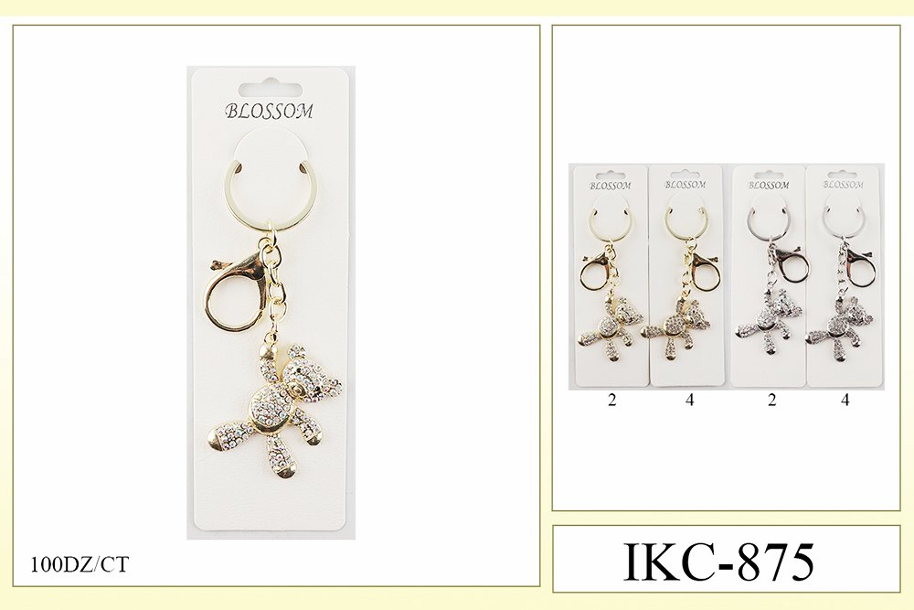 Design Keychains by the Dozen  #IKC-875 (12PC)
