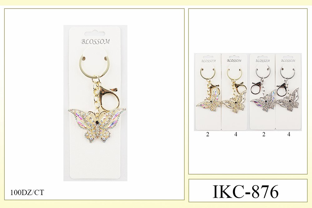 Design Keychains by the Dozen  #IKC-876 (12PC)