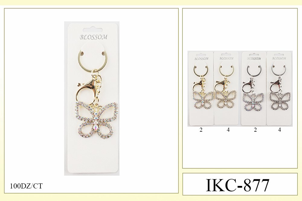 Design Keychains by the Dozen  #IKC-877 (12PC)