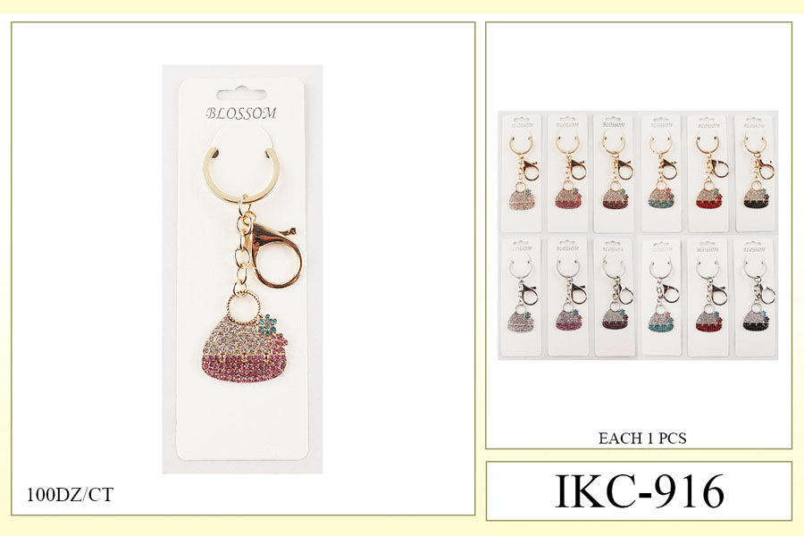 Design Keychains by the Dozen  #IKC-916 (12PC)