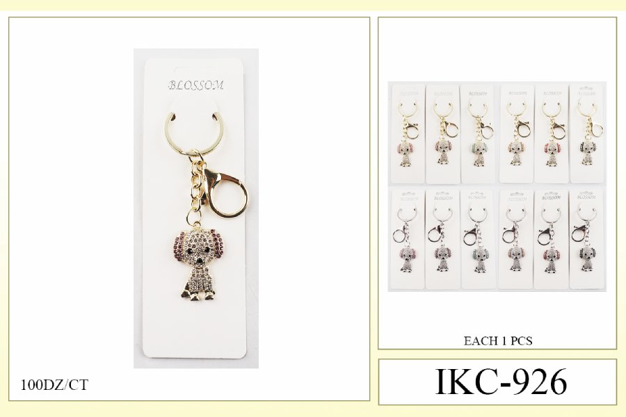 Design Keychains by the Dozen  #IKC-926 (12PC)